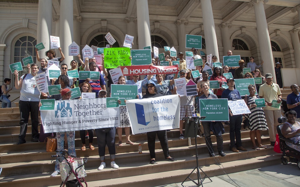 House Our Future NY Rally