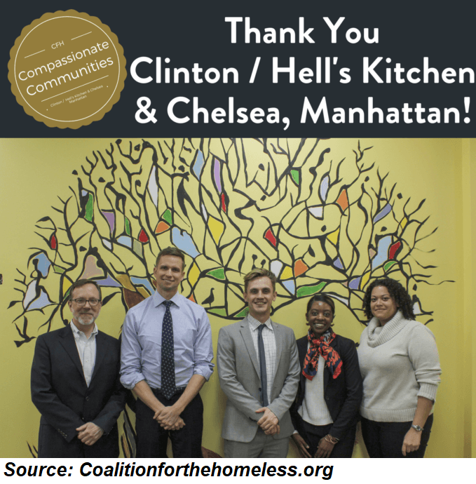 Care For the Homeless Recognizing Manhattan Community Board 4 Care For the Homeless