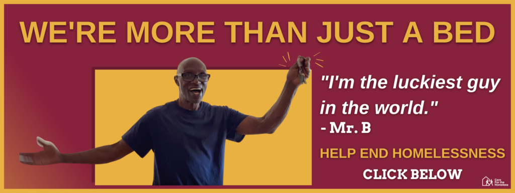 More than just a bed. End Homelessness.